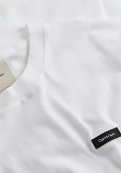Calvin Klein Cotton Comfort T-shirt, heren T-shirt korte mouw O-hals, wit