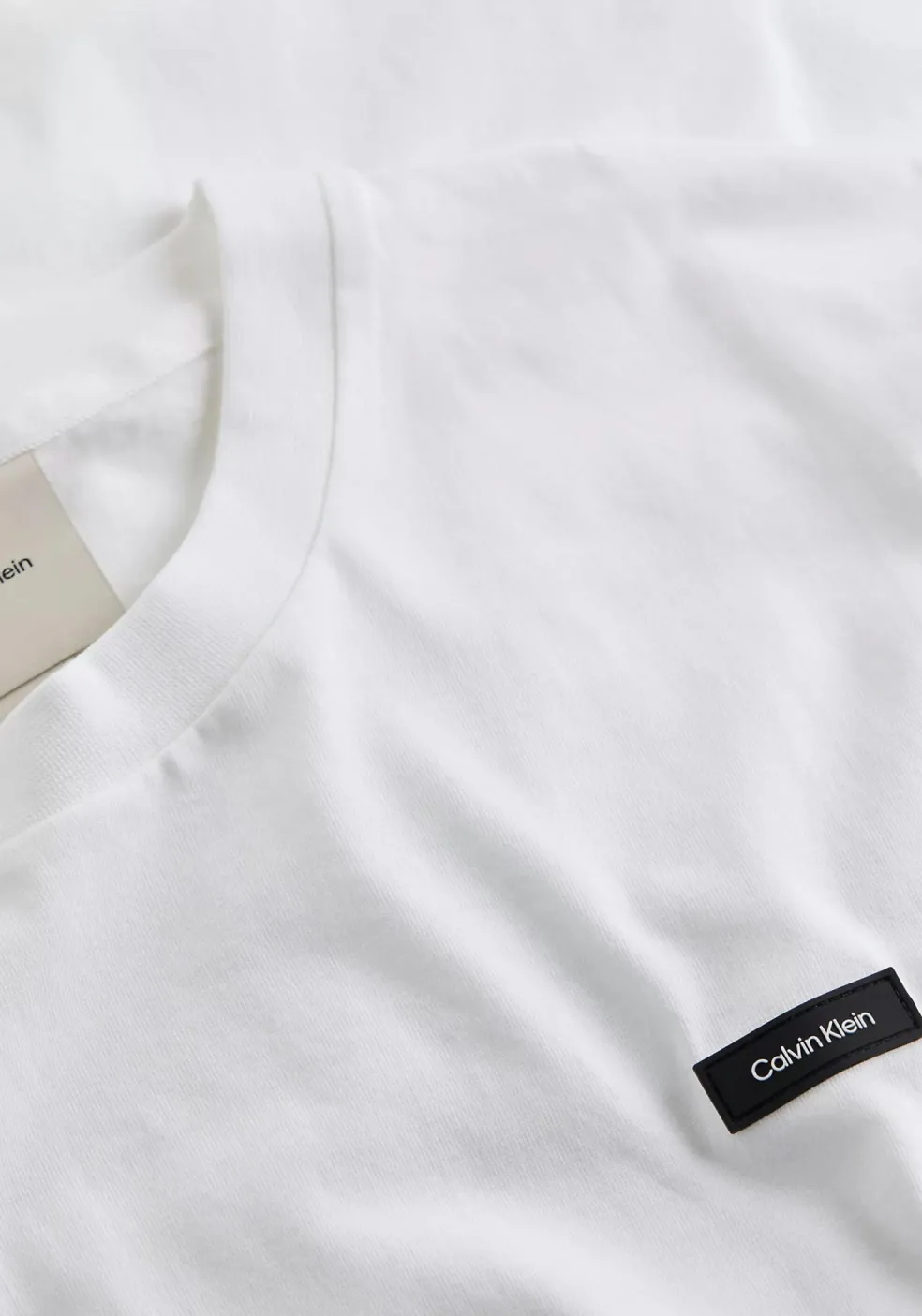 Calvin Klein Cotton Comfort T-shirt, heren T-shirt korte mouw O-hals, wit