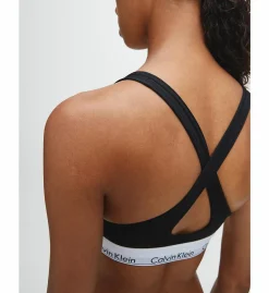 Calvin Klein dames Modern Cotton bralette top, met voorgevormde cups, zwart