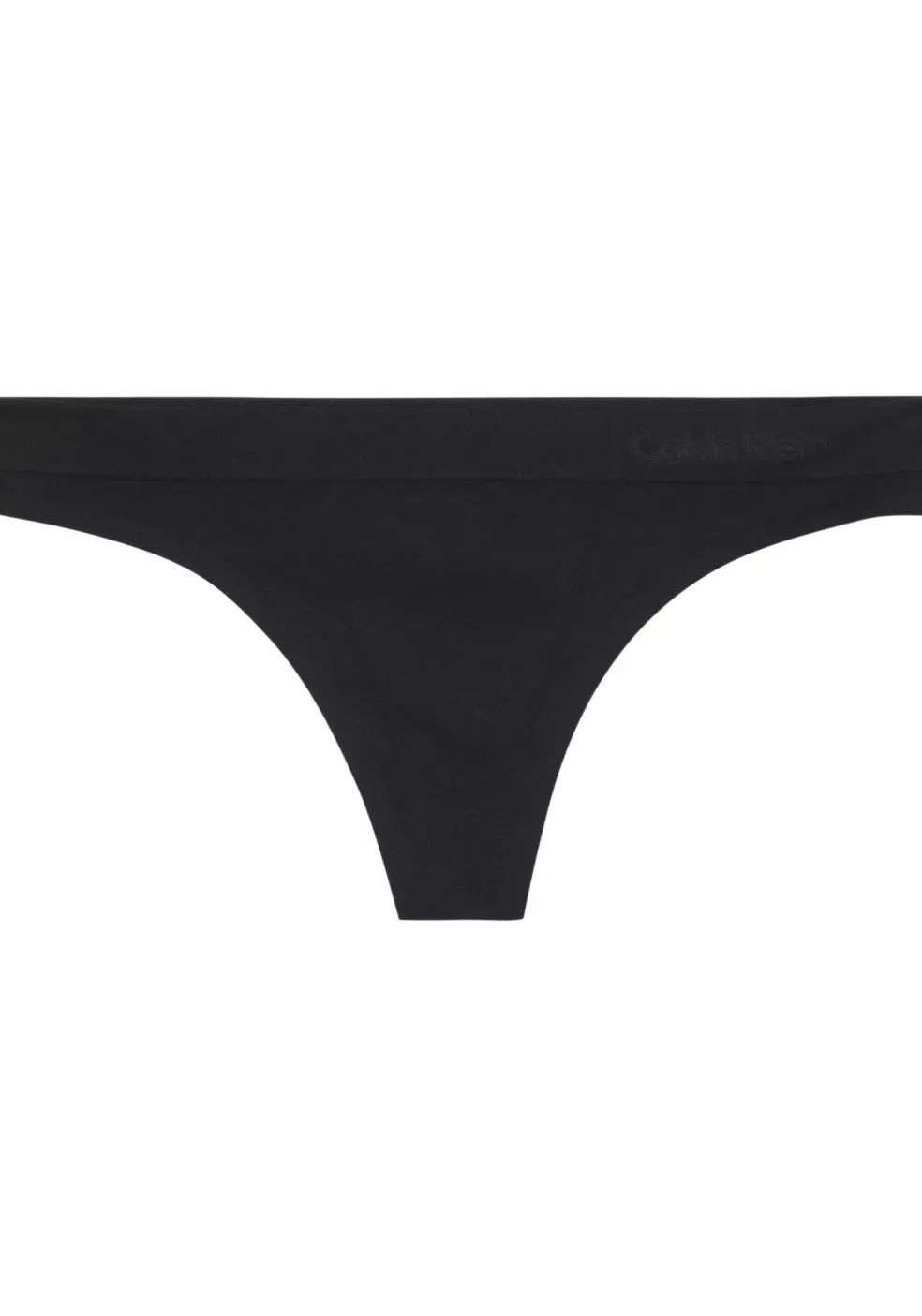 Calvin Klein dames thong (1-pack), string, zwart