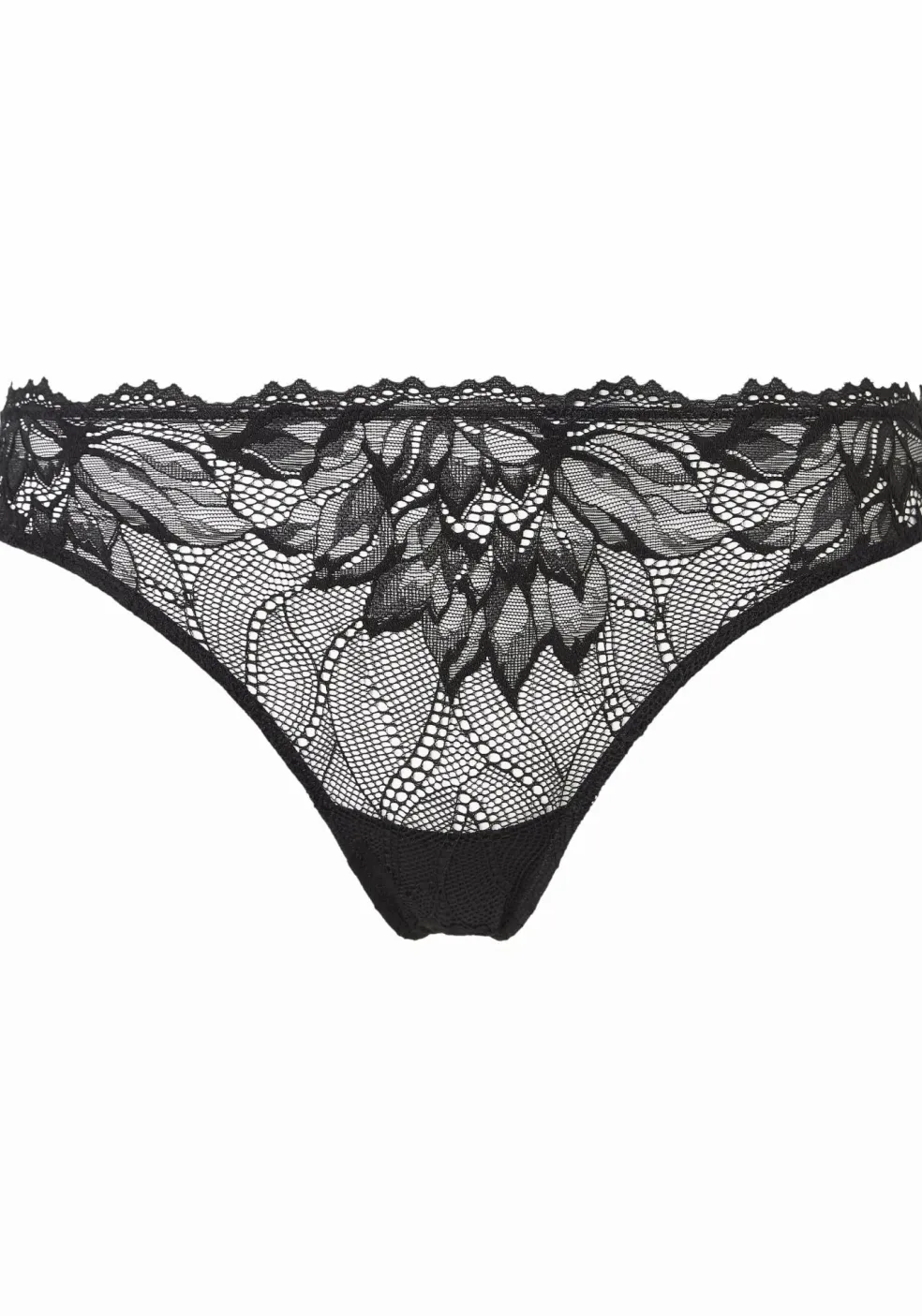 Calvin Klein dames thong (1-pack), string, zwart