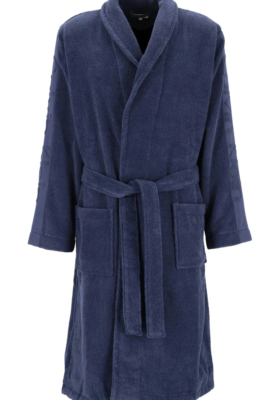 Calvin Klein heren badjas, badstof, blauw