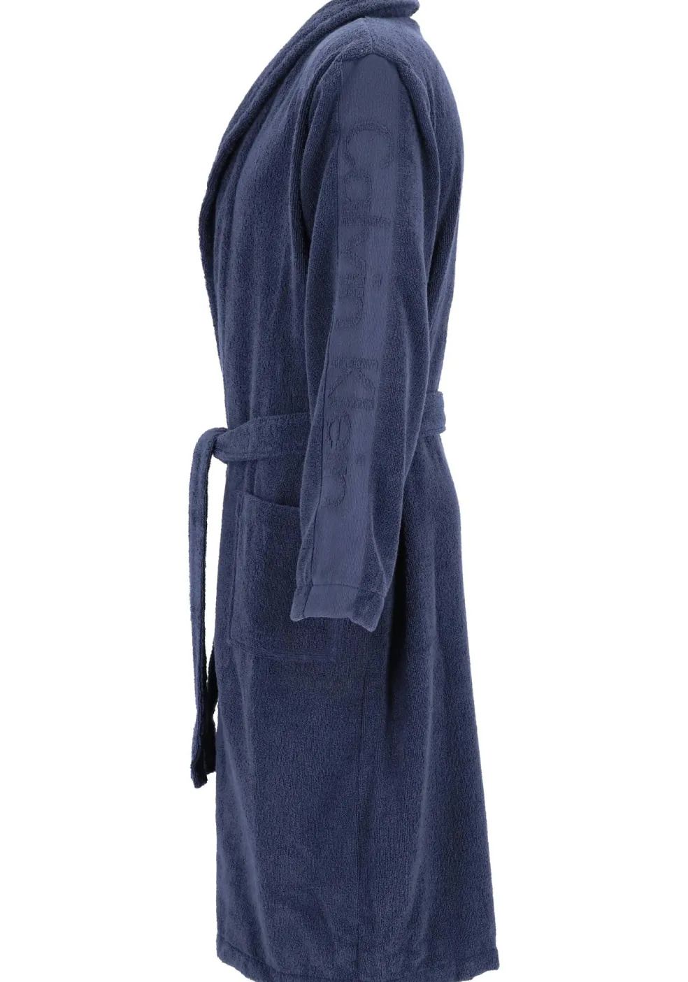 Calvin Klein heren badjas, badstof, blauw