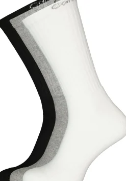 Calvin Klein herensokken Antonio (6-pack), zwart, wit en grijs