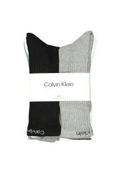Calvin Klein herensokken Antonio (6-pack), zwart, wit en grijs