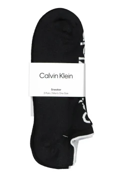 Calvin Klein herensokken Grant (3-pack), onzichtbare lage sportsokken, zwart