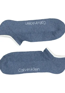 Calvin Klein herensokken Grant (3-pack), onzichtbare lage sportsokken, drie tinten jeansblauw