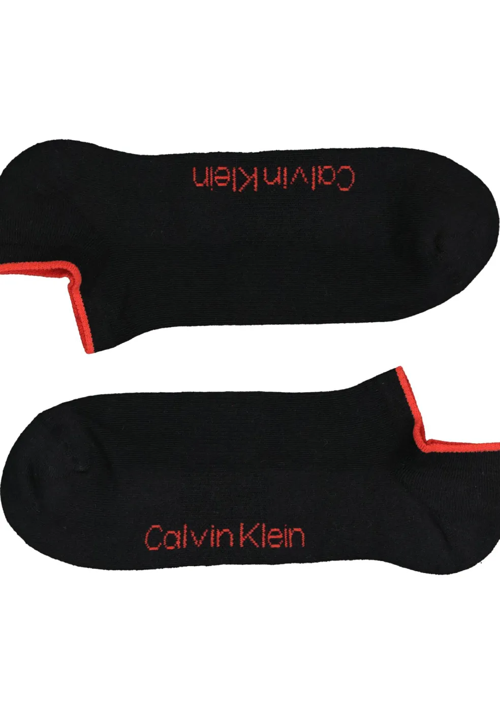 Calvin Klein herensokken Grant (3-pack), onzichtbare lage sportsokken, grijs, zwart en grijs met rood