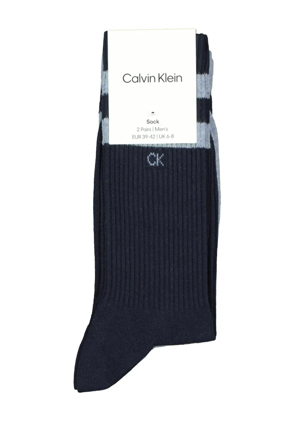 Calvin Klein herensokken Maurice (2-pack), licht- en donkerblauw