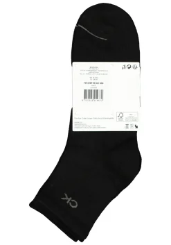 Calvin Klein herensokken Nick (3-pack), hoge enkelsokken, zwart