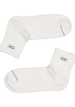 Calvin Klein herensokken Nick (3-pack), hoge enkelsokken, wit
