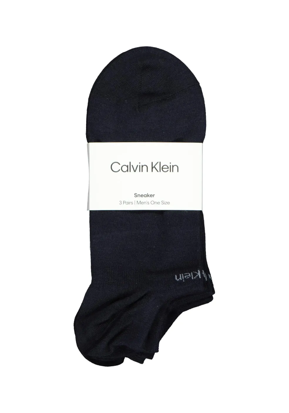 Calvin Klein herensokken Owen (3-pack), onzichtbare vochtregulerende sokken, donkerblauw