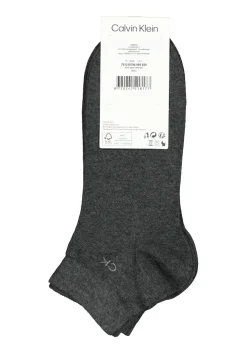 Calvin Klein herensokken Simon (2-pack), hoge enkelsokken, antraciet grijs