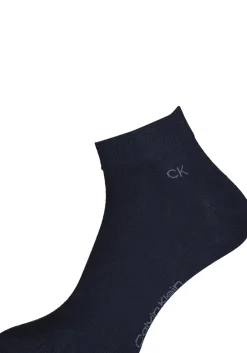 Calvin Klein herensokken Simon (2-pack), hoge enkelsokken, denim en donkerblauw