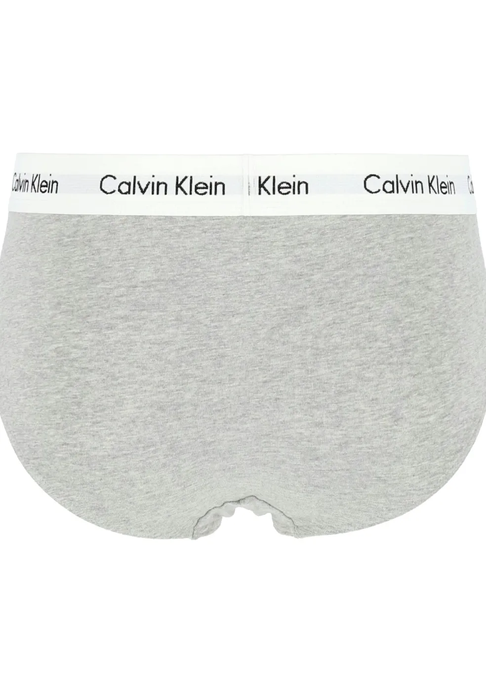 Calvin Klein hipster brief (3-pack), heren slips, zwart, wit, grijs met witte band