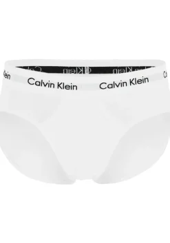 Calvin Klein hipster brief (3-pack), heren slips, zwart, wit, grijs met witte band