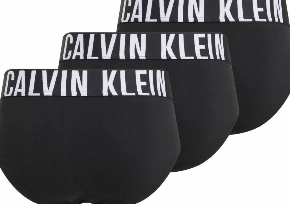 Calvin Klein Hipster Briefs (3-pack), heren slips, zwart
