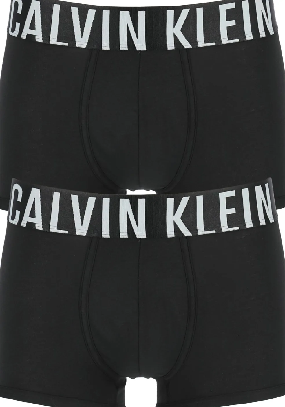 Calvin Klein INTENSE POWER Cotton trunk (2-pack), heren boxers normale lengte, zwart