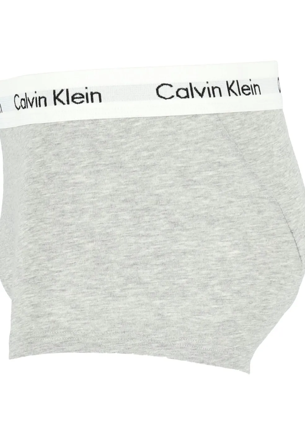 Calvin Klein low rise trunks (3-pack), lage heren boxers kort, grijs melange