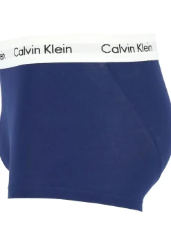 Calvin Klein low rise trunks (3-pack), lage heren boxers kort, rood, wit en blauw
