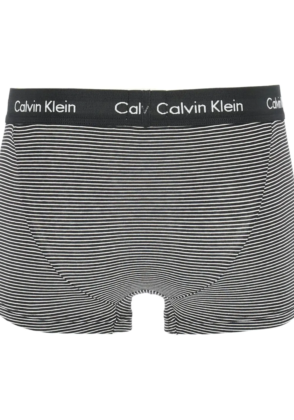 Calvin Klein low rise trunks (3-pack), lage heren boxers kort, zwart, wit en gestreept