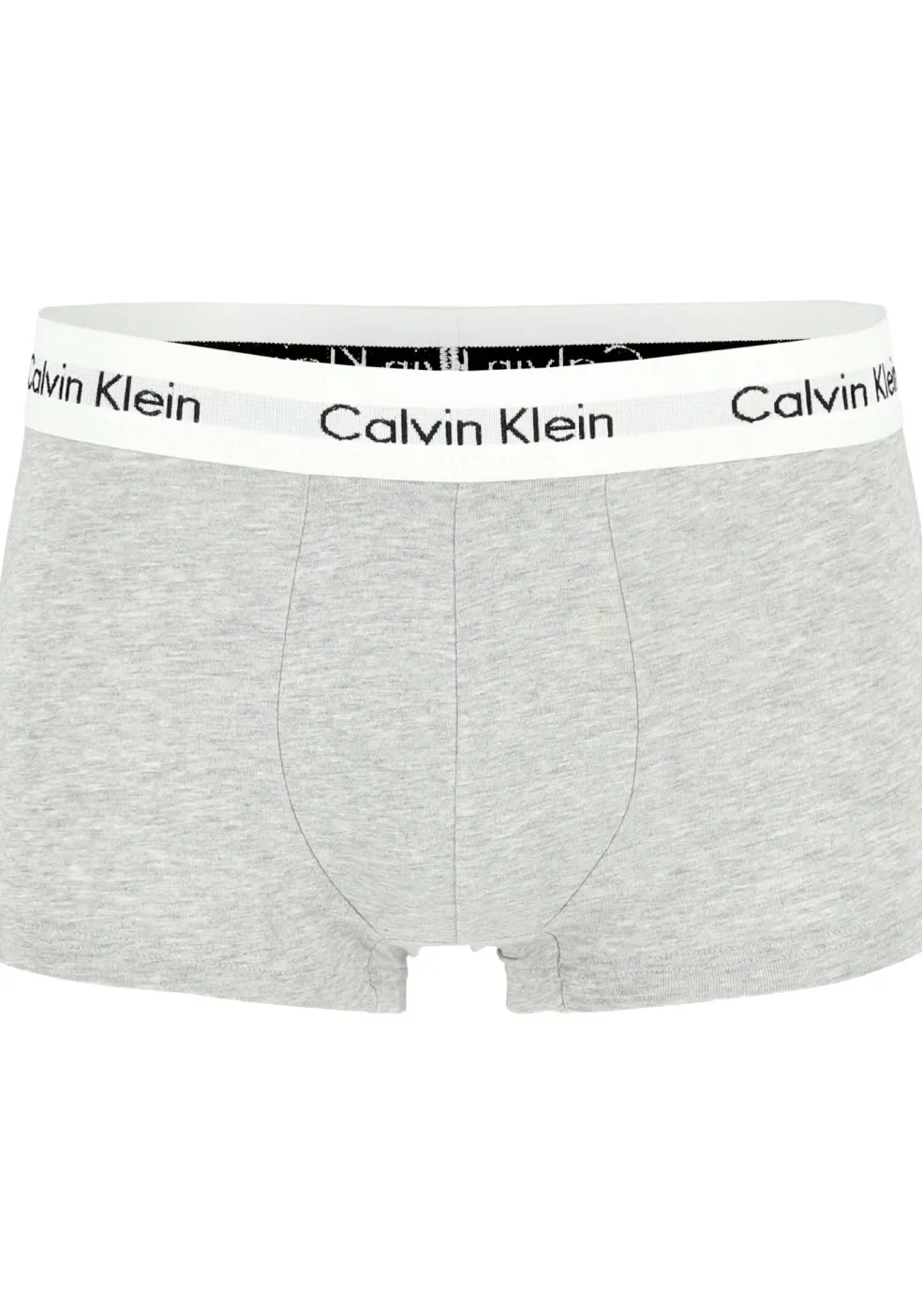 Calvin Klein low rise trunks (3-pack), lage heren boxers kort, zwart, grijs en wit