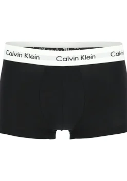 Calvin Klein low rise trunks (3-pack), lage heren boxers kort, zwart