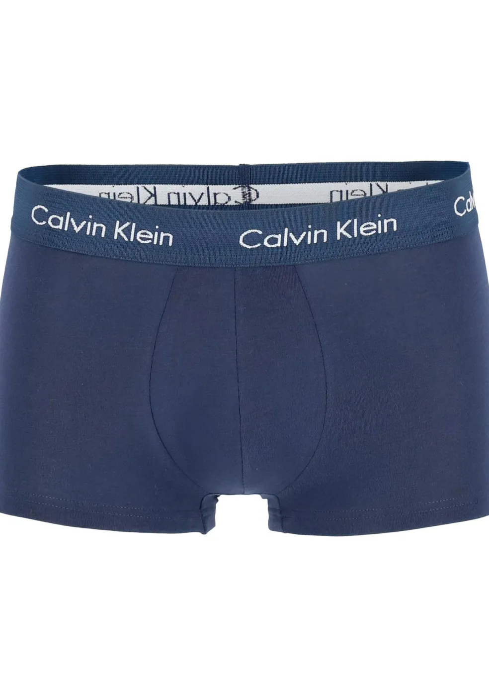Calvin Klein low rise trunks (3-pack), lage heren boxers kort, kobalt, navy en zwart