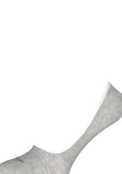 Calvin Klein Luca herensokken (2-pack), onzichtbare sneakersokken, antraciet en grijs