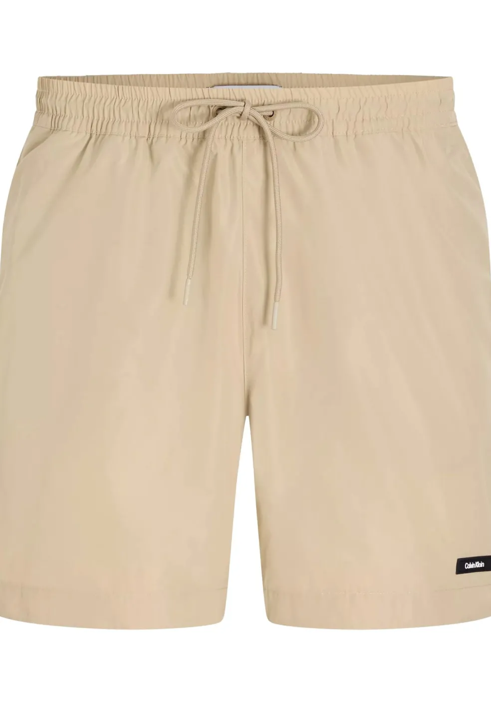 Calvin Klein Medium Drawstring swimshort, heren zwembroek, beige