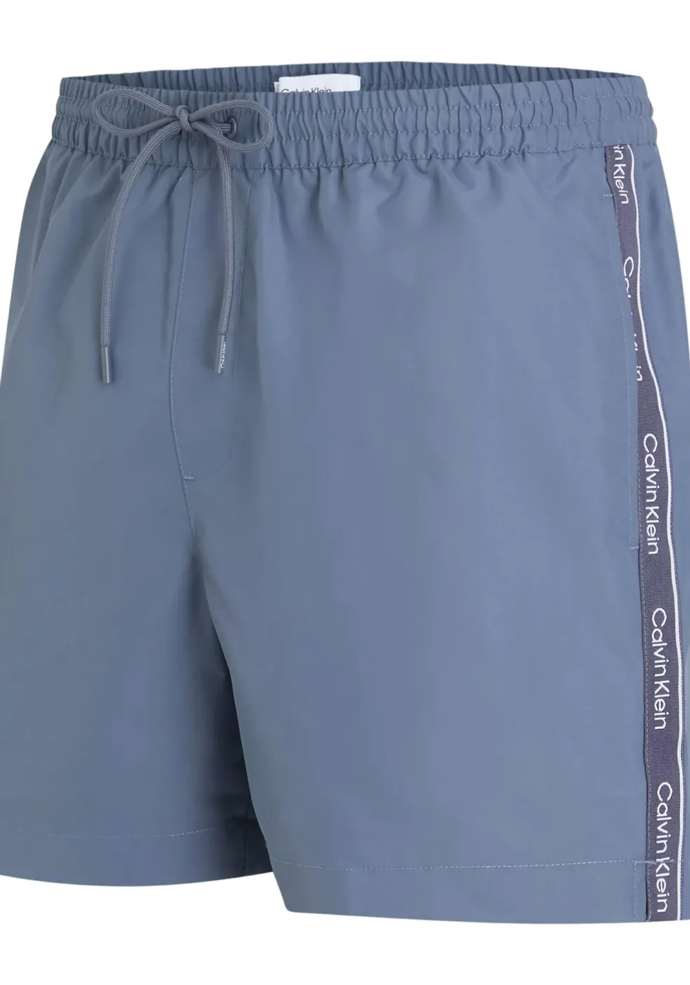 Calvin Klein Medium Drawstring swimshort, heren zwembroek, grijsblauw