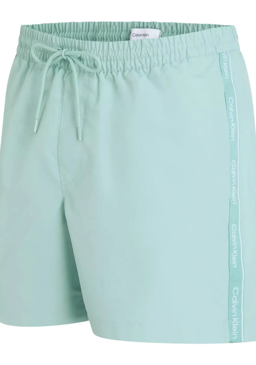 Calvin Klein Medium Drawstring swimshort, heren zwembroek, lichtgroen