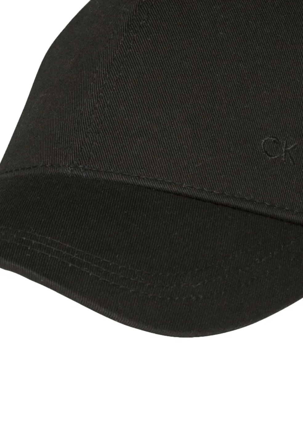 Calvin Klein pet met logo, zwart