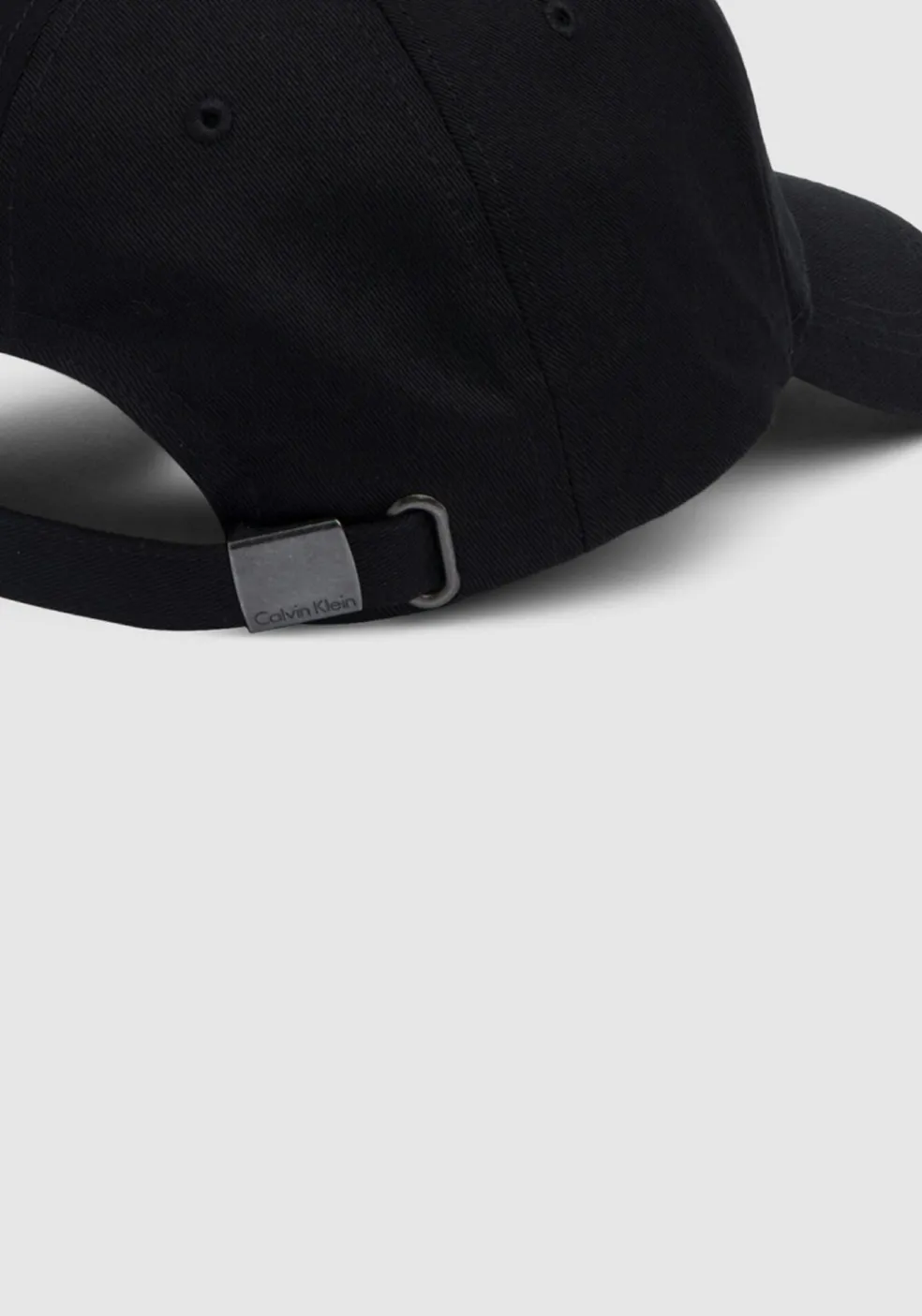 Calvin Klein pet met logo, zwart