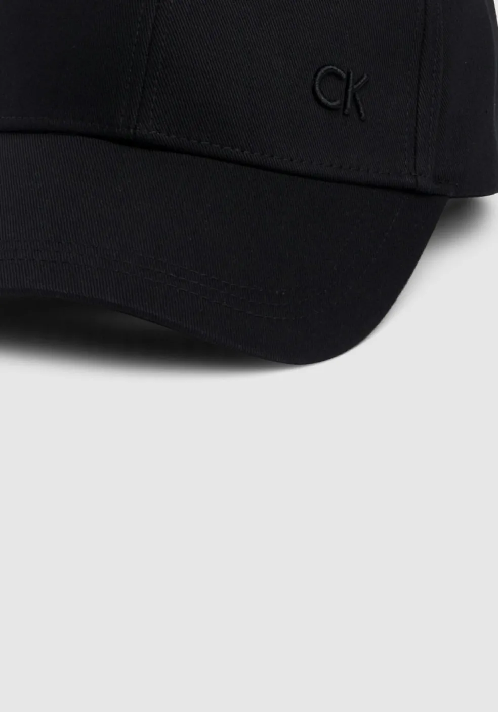 Calvin Klein pet met logo, zwart