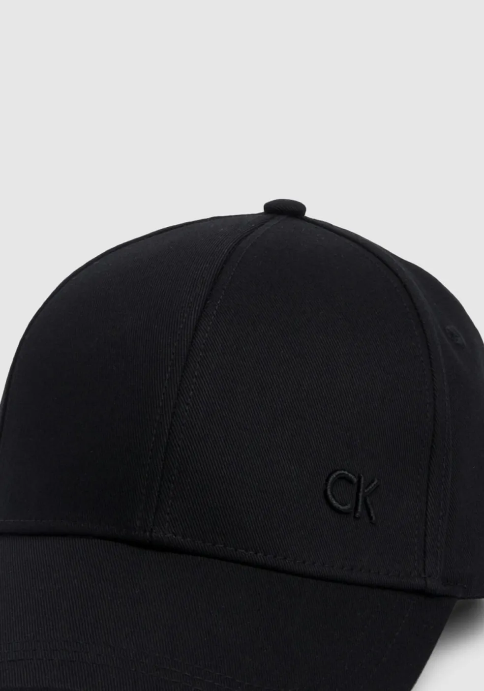 Calvin Klein pet met logo, zwart