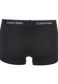 Calvin Klein Pro micro low rise trunks (2-pack), microfiber lage heren boxers kort, zwart