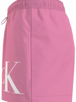 Calvin Klein Short Drawstring swimshort, heren zwembroek, roze