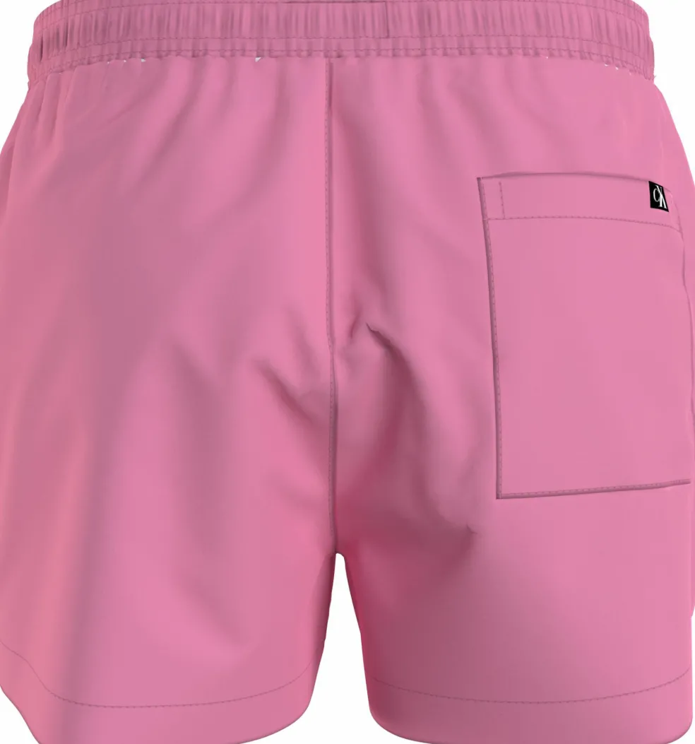 Calvin Klein Short Drawstring swimshort, heren zwembroek, roze