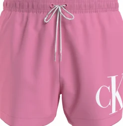 Calvin Klein Short Drawstring swimshort, heren zwembroek, roze