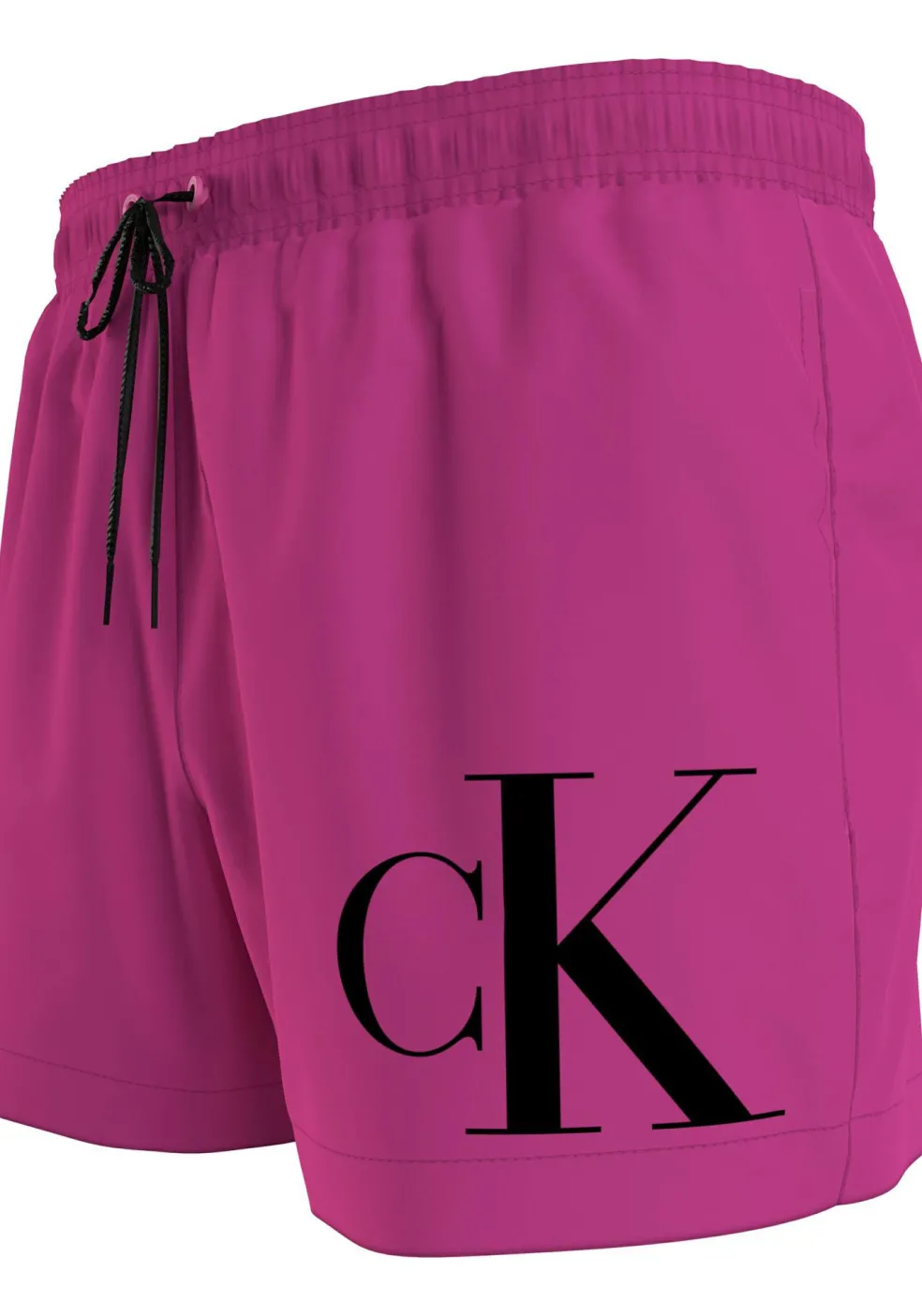 Calvin Klein Short Drawstring swimshort, heren zwembroek, fuchsia roze