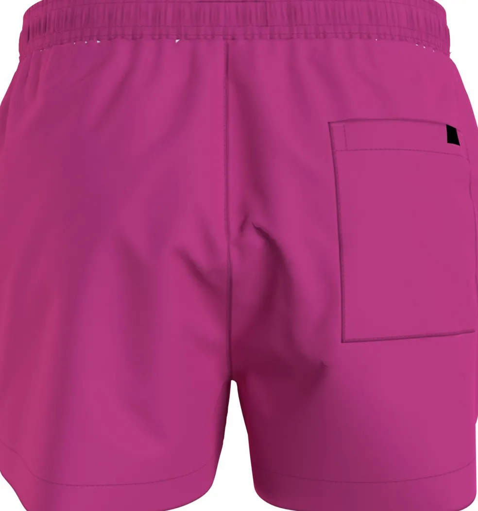 Calvin Klein Short Drawstring swimshort, heren zwembroek, fuchsia roze