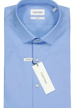 Calvin Klein slim fit overhemd, 2-ply stretch, light blue