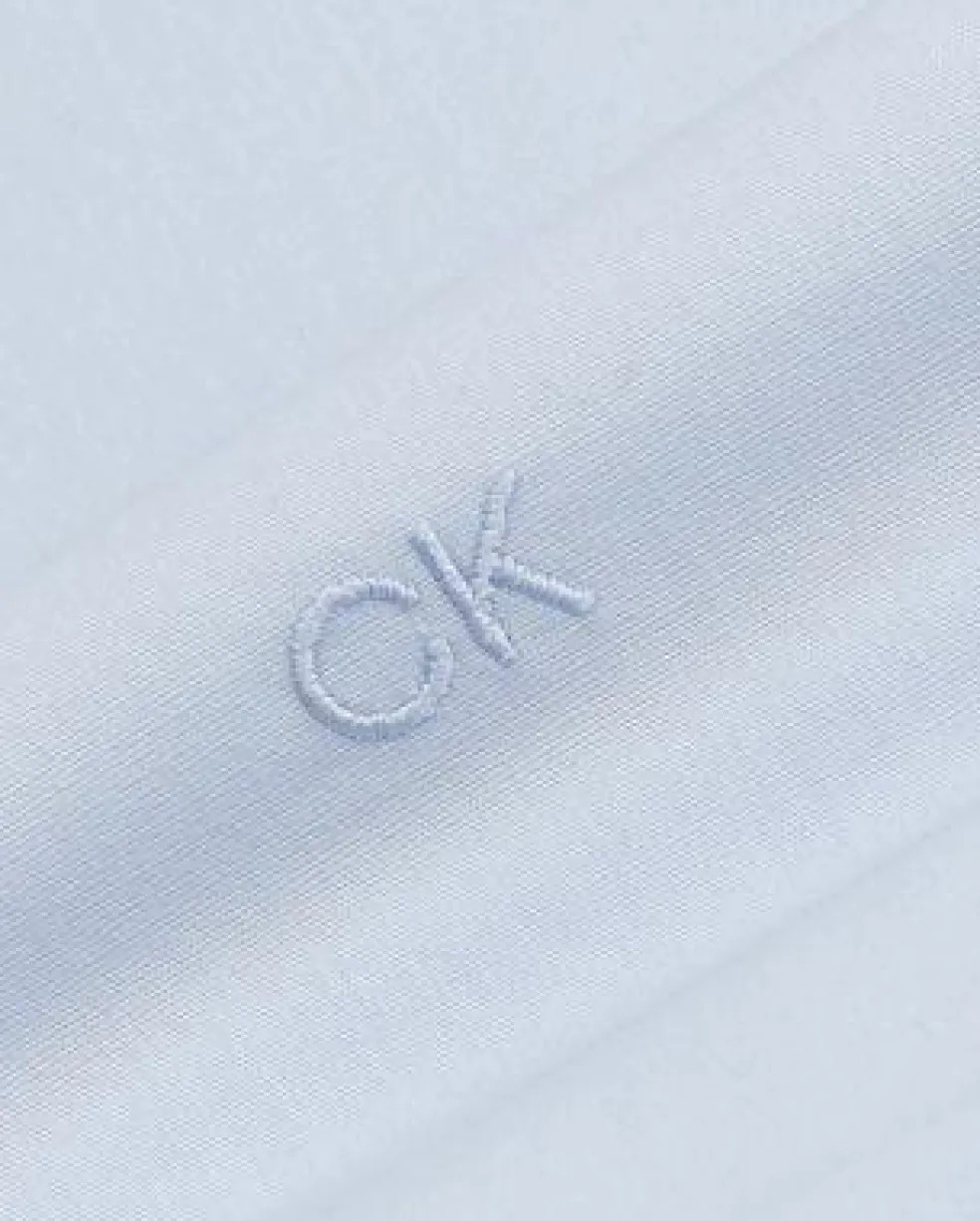 Calvin Klein slim fit overhemd, popeline, lichtblauw