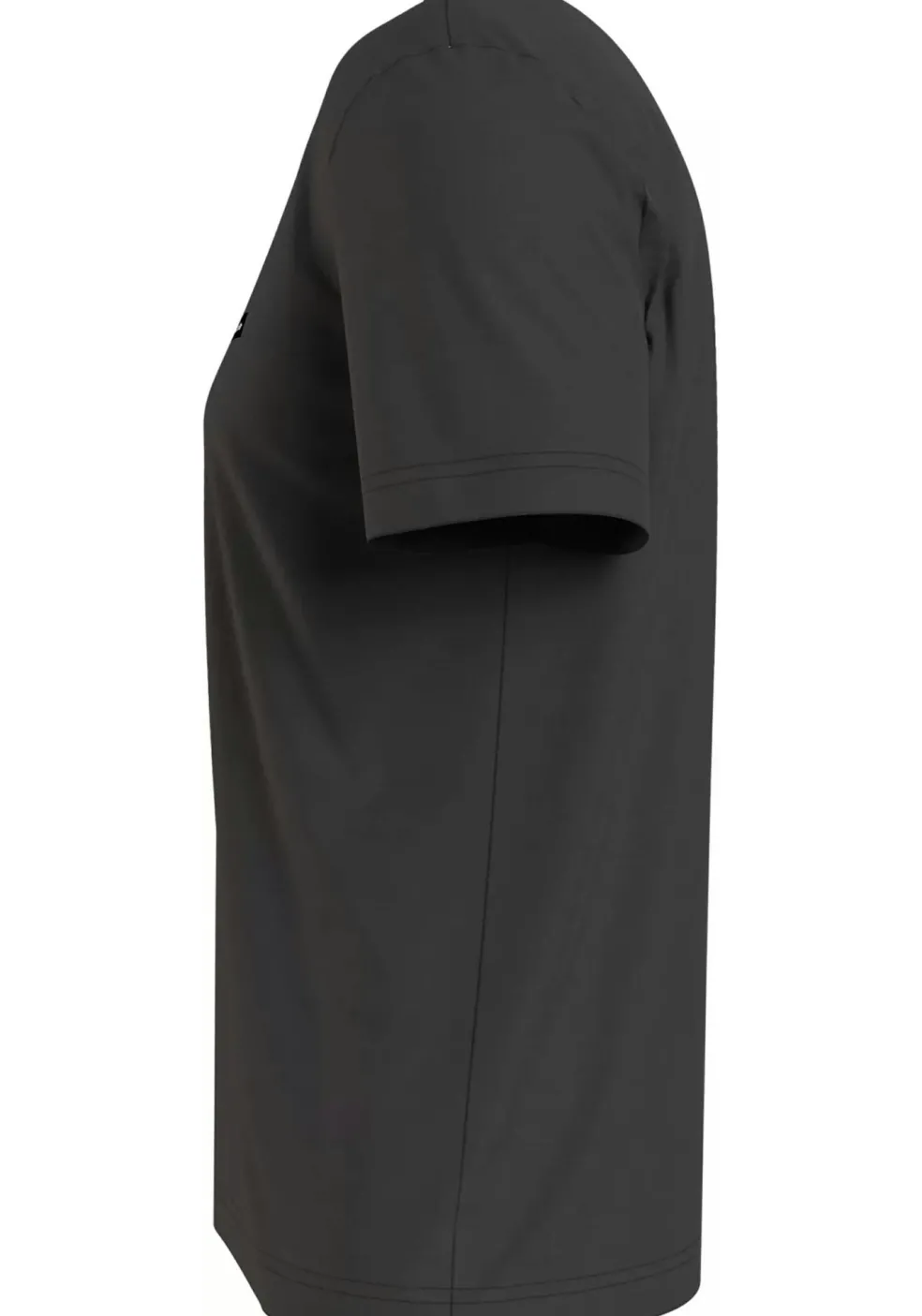 Calvin Klein Stretch Slim Fit T-shirt, heren T-shirt korte mouw O-hals, zwart