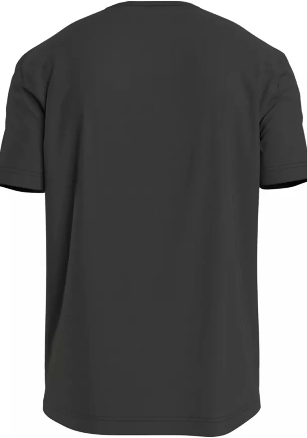 Calvin Klein Stretch Slim Fit T-shirt, heren T-shirt korte mouw O-hals, zwart