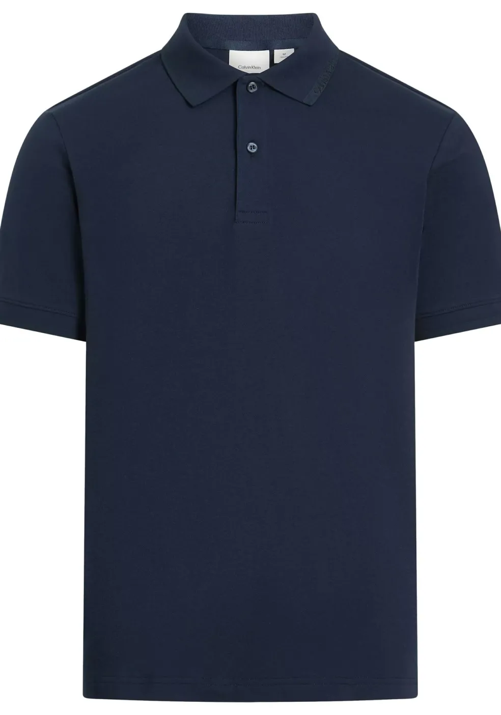 Calvin Klein Thermo Tech Pique Slim Polo, heren poloshirt, donkerblauw