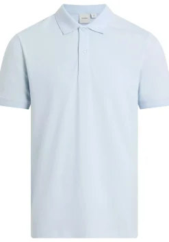 Calvin Klein Thermo Tech Pique Slim Polo, heren poloshirt, lichtblauw