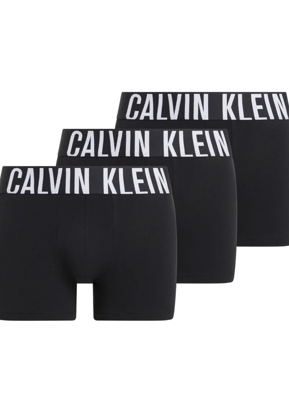 Calvin Klein Trunk (3-pack), heren boxers normale lengte, zwart