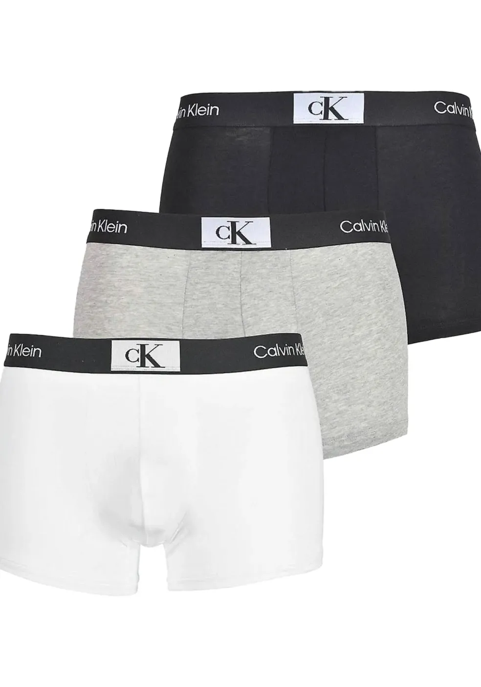 Calvin Klein Trunk (3-pack), heren boxers normale lengte, multicolor